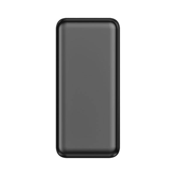 Powerbank Nolu con display LED 20000 mAh Nero - personalizzabile con logo