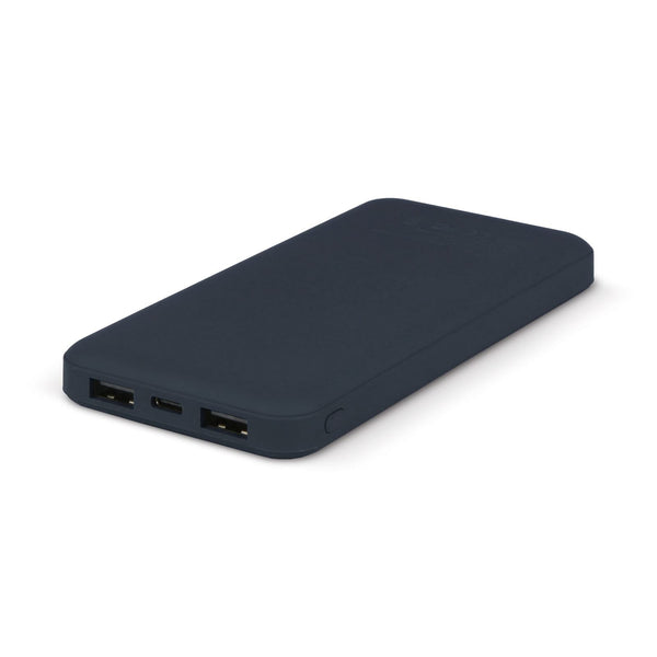 Powerbank Rock 10.000 mAh RABS blu navy - personalizzabile con logo