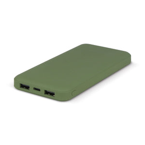 Powerbank Rock 10.000 mAh RABS Verde - personalizzabile con logo