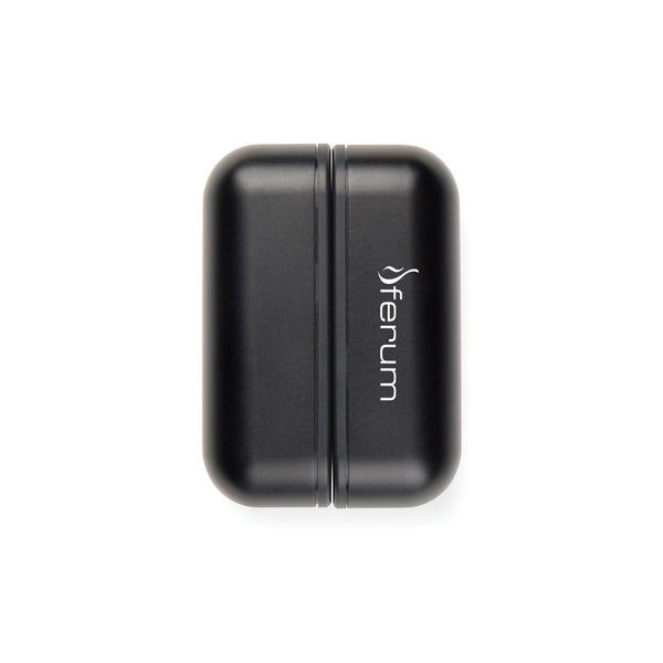 Powerbank/scaldamani da 6.000 mAh Nordic Drift Everest nero - personalizzabile con logo