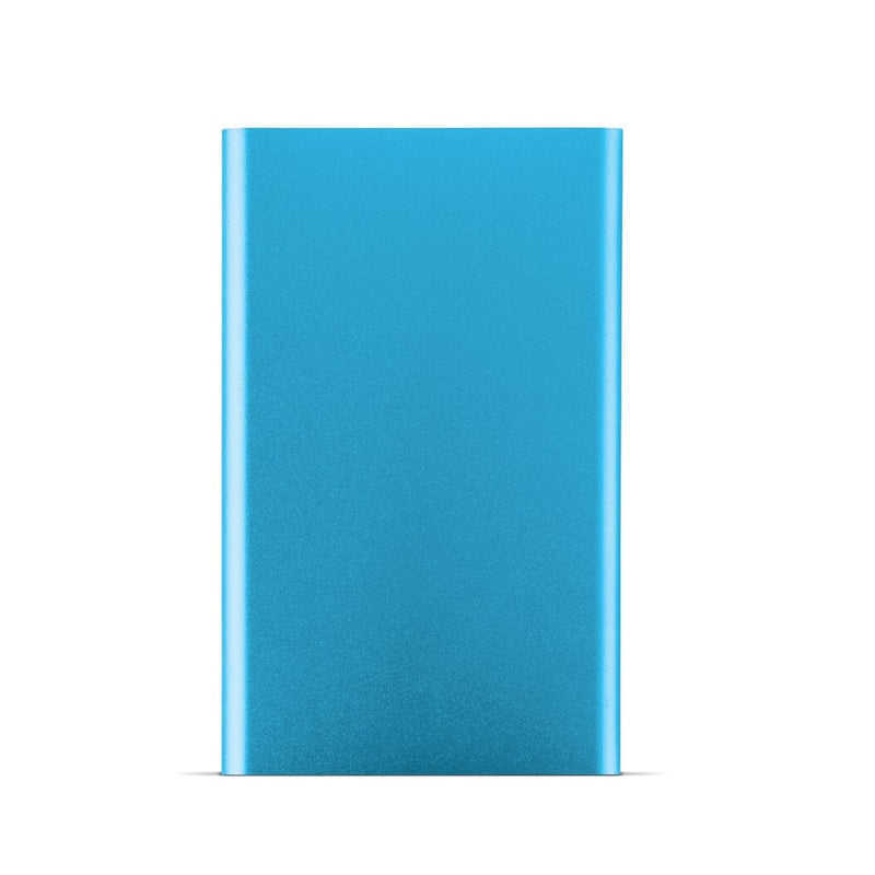 Powerbank Slim 4000mAh azzurro - personalizzabile con logo