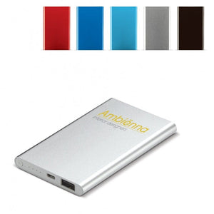 Powerbank Slim 4000mAh - personalizzabile con logo