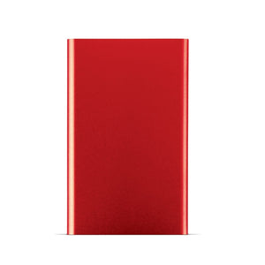 Powerbank Slim 4000mAh Rosso - personalizzabile con logo