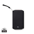 Powerbank solare 10.000mAh Nordic Drift Titan con 3 pannelli nero - personalizzabile con logo