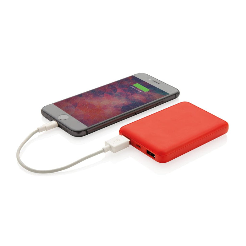 Powerbank tascabile da 5.000 mAh ad alta densità * Colore: nero, bianco, rosso, blu €16.61 - P324.761