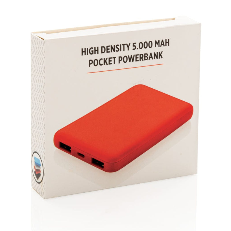 Powerbank tascabile da 5.000 mAh ad alta densità * Colore: nero, bianco, rosso, blu €16.61 - P324.761