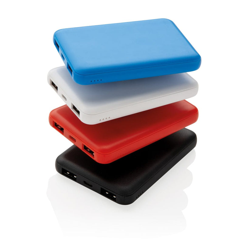 Powerbank tascabile da 5.000 mAh ad alta densità * Colore: nero, bianco, rosso, blu €16.61 - P324.761