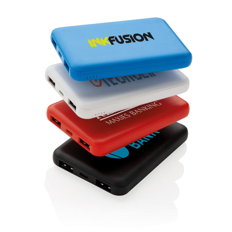 Powerbank tascabile da 5.000 mAh ad alta densità * Colore: nero, bianco, rosso, blu €16.61 - P324.761