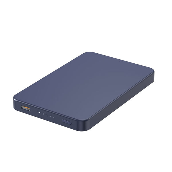 Powerbank wireless magnetica 5000mAh 15W Urban Vitamin Marin - personalizzabile con logo