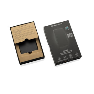 Powerbank wireless magnetica 5000mAh 15W Urban Vitamin Marin - personalizzabile con logo