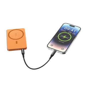 Powerbank wireless magnetica 5000mAh 15W Urban Vitamin Marin - personalizzabile con logo
