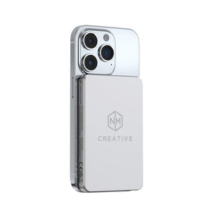 Powerbank wireless magnetica 5000mAh 15W Urban Vitamin Marin - personalizzabile con logo
