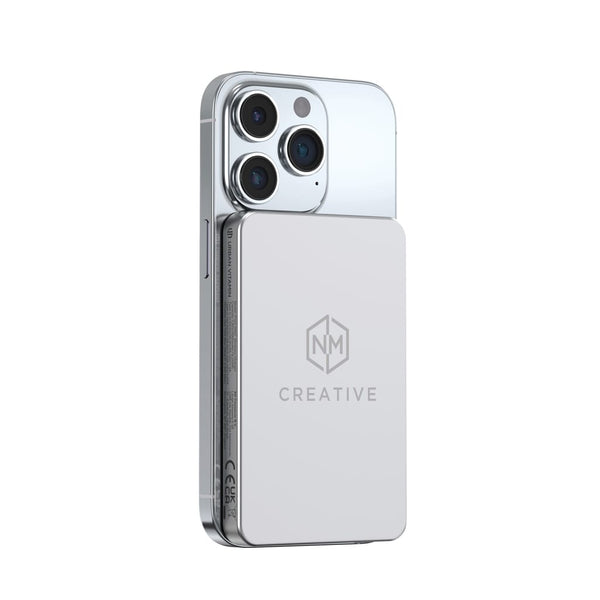 Powerbank wireless magnetica 5000mAh 15W Urban Vitamin Marin - personalizzabile con logo