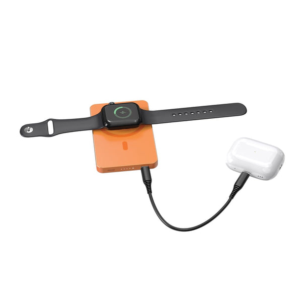 Powerbank wireless magnetica 5000mAh 15W Urban Vitamin Marin - personalizzabile con logo