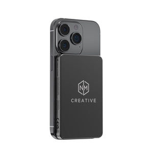 Powerbank wireless magnetica 5000mAh 15W Urban Vitamin Marin - personalizzabile con logo