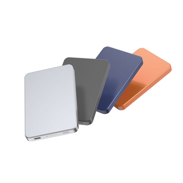 Powerbank wireless magnetica 5000mAh 15W Urban Vitamin Marin - personalizzabile con logo