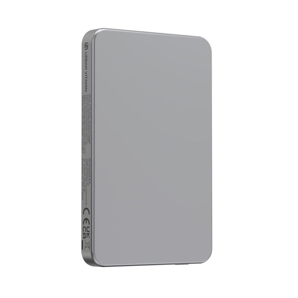 Powerbank wireless magnetica 5000mAh 15W Urban Vitamin Marin - personalizzabile con logo