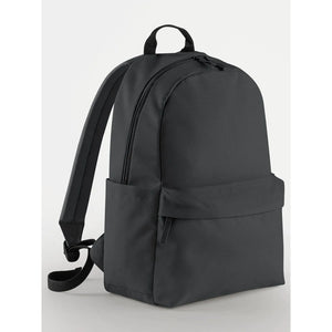 Premium Recycled Backpack grigio - personalizzabile con logo