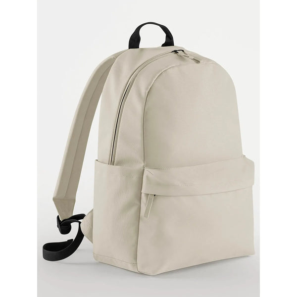 Premium Recycled Backpack natural stone - personalizzabile con logo