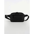 Premium Recycled Cross Body Bag nero - personalizzabile con logo
