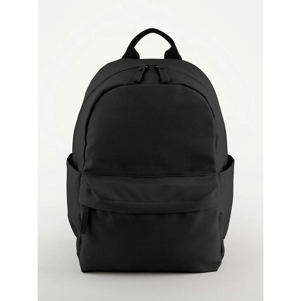 Premium Recycled Mini Backpack nero - personalizzabile con logo