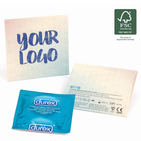 Preservativi Durex personalizzati - personalizzabile con logo