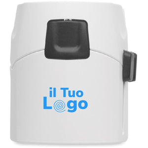 PRO Light USB. 3-pole bianco - personalizzabile con logo