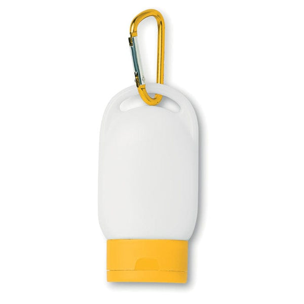 Protezione solare giallo - personalizzabile con logo