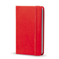 PU notebook A6 Rosso - personalizzabile con logo