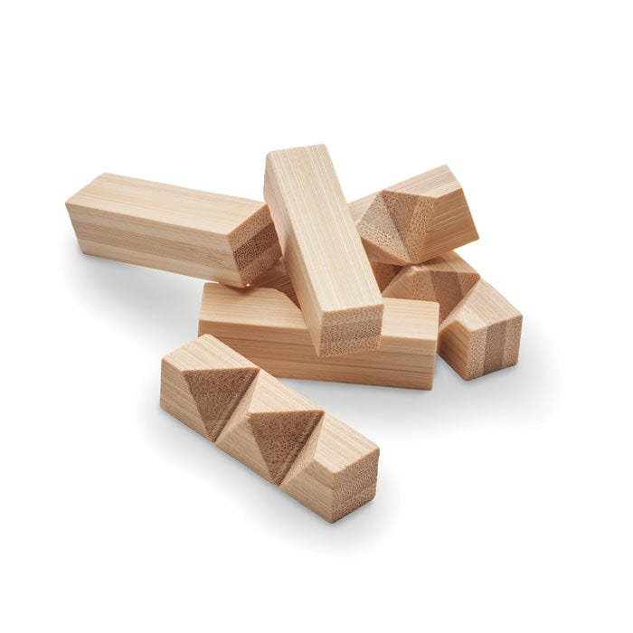 Puzzle rompicapo in bambù Colore: beige €1.48 - MO6987-40