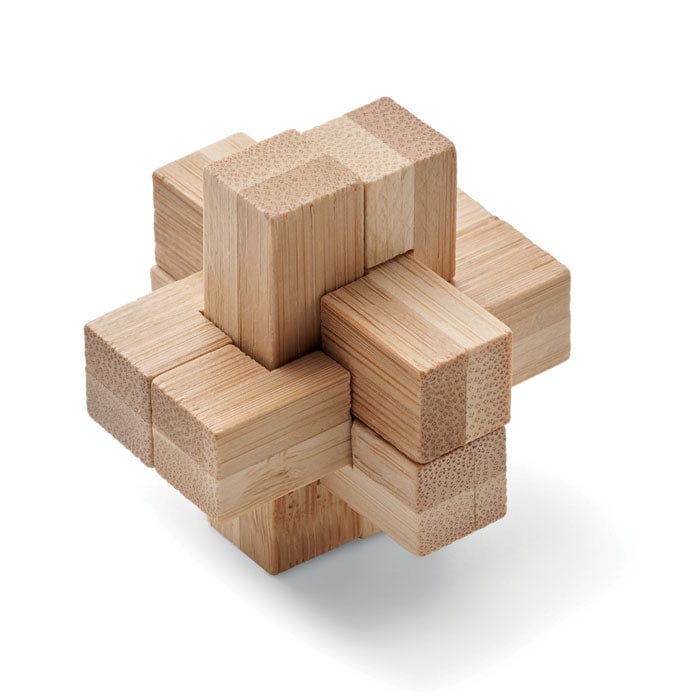 Puzzle rompicapo in bambù Colore: beige €1.17 - MO6988-40