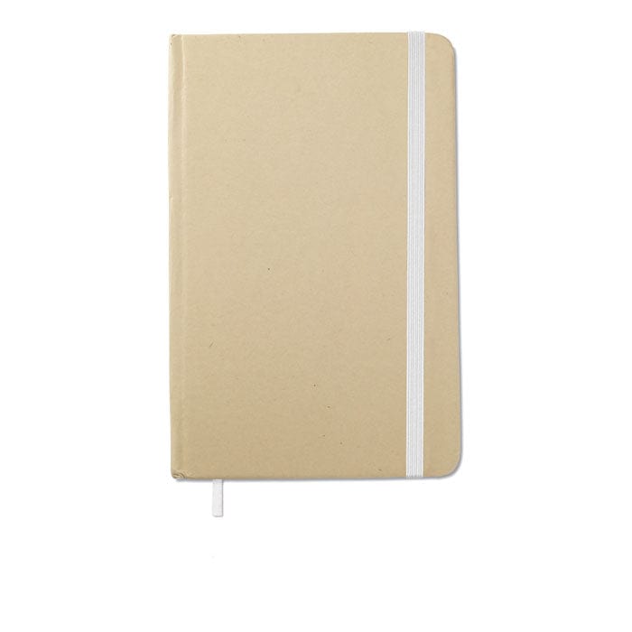 Quaderno (96 pagine bianche) bianco - personalizzabile con logo