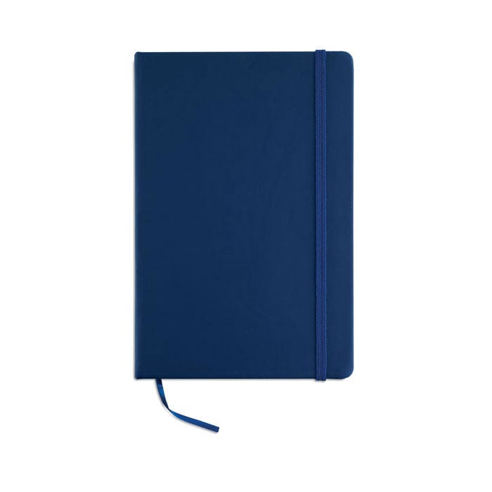 Quaderno A5 96 fogli neutri blu - personalizzabile con logo