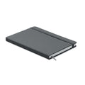 Quaderno A5 96 fogli neutri grigio - personalizzabile con logo