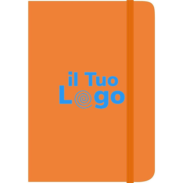 Quaderno A5 96 fogli neutri - personalizzabile con logo