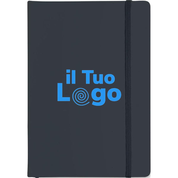 Quaderno A5 96 fogli neutri - personalizzabile con logo