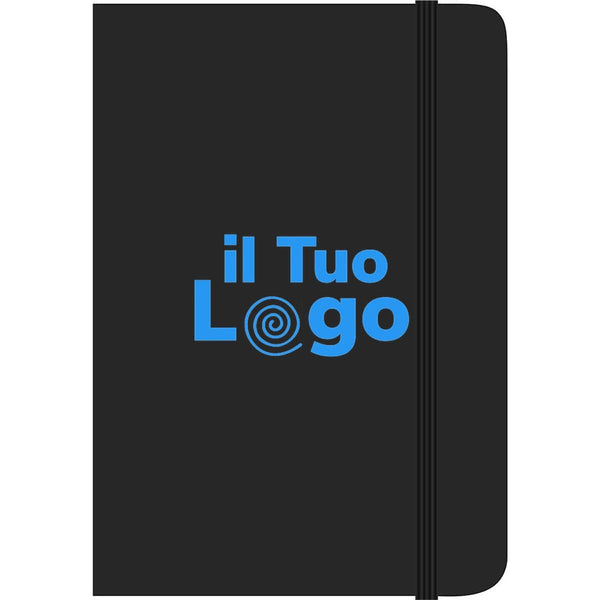 Quaderno A5 96 fogli neutri - personalizzabile con logo