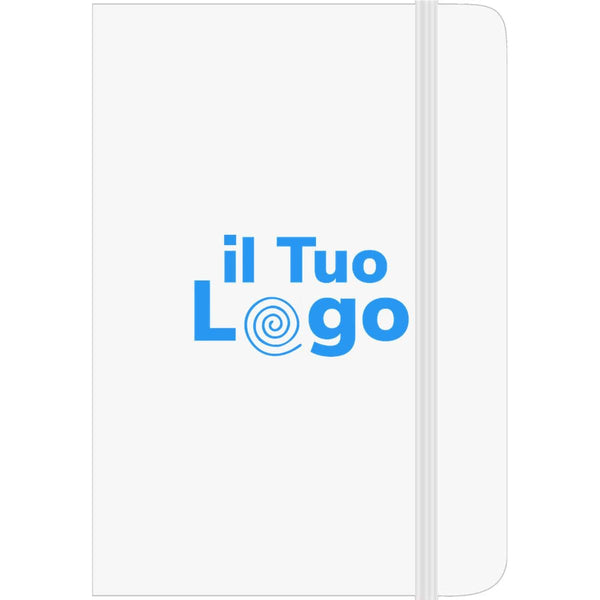 Quaderno A5 96 fogli neutri - personalizzabile con logo