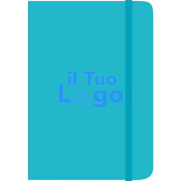 Quaderno A5 96 fogli neutri - personalizzabile con logo