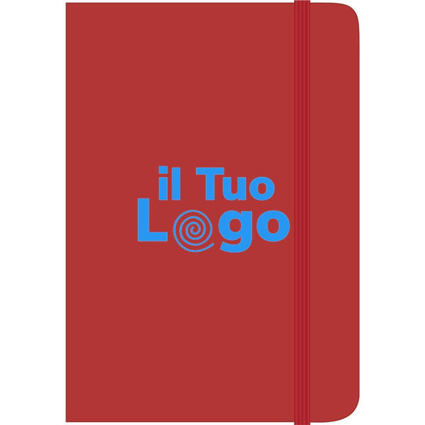 Quaderno A5 96 fogli neutri - personalizzabile con logo