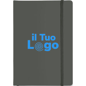 Quaderno A5 96 fogli neutri - personalizzabile con logo