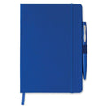 Quaderno A5 con penna blu - personalizzabile con logo