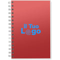 Quaderno A5 con spirale - personalizzabile con logo