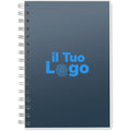 Quaderno A5 con spirale - personalizzabile con logo