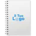 Quaderno A5 con spirale - personalizzabile con logo