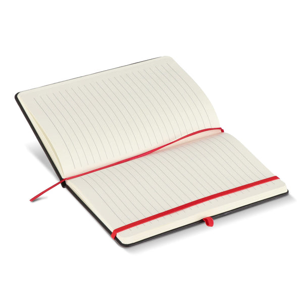 Quaderno Iroko Copertina rigida Laser A5 - personalizzabile con logo