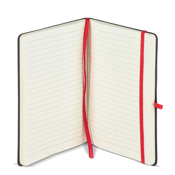 Quaderno Iroko Copertina rigida Laser A5 - personalizzabile con logo