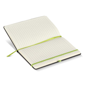 Quaderno Iroko Copertina rigida Laser A5 - personalizzabile con logo