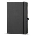 Quaderno Iroko Copertina rigida Laser A5 Nero / Nero - personalizzabile con logo