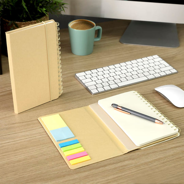 Quaderno Pianificatore Gambel natural - personalizzabile con logo